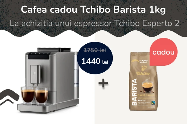 oferta aparat de cafea tchibo esperto2 cadou cafea