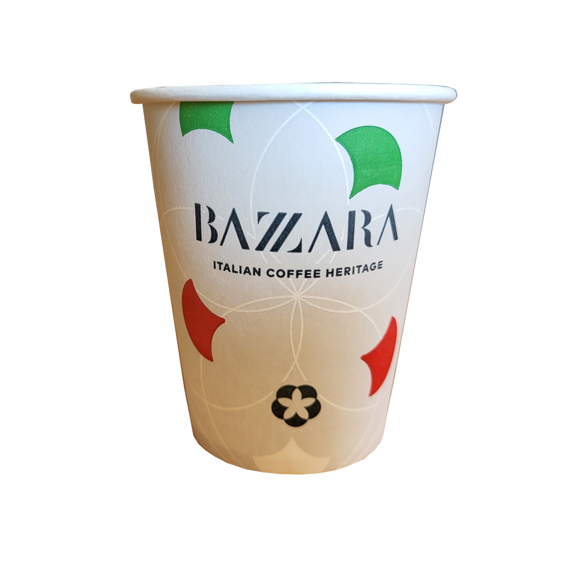 Bazzara 8oz pahare carton 220 ml set 50 buc