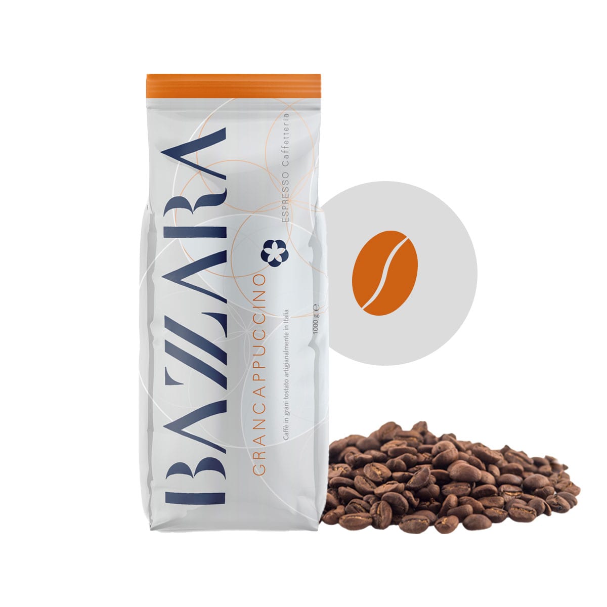 Bazzara GranCappuccino cafea boabe 1kg