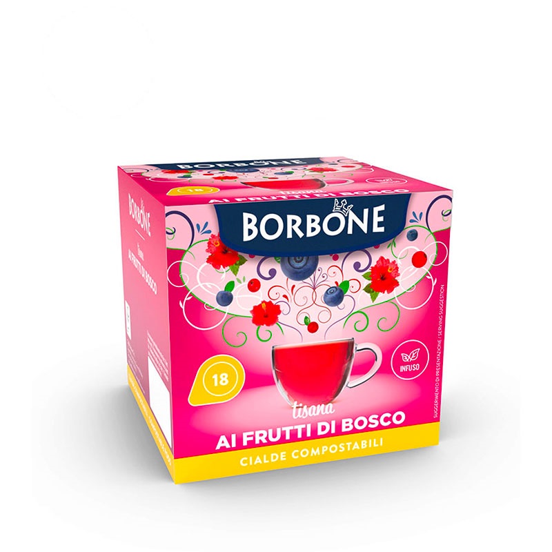 Borbone ceai fructe de padure monodoze ESE 18 buc