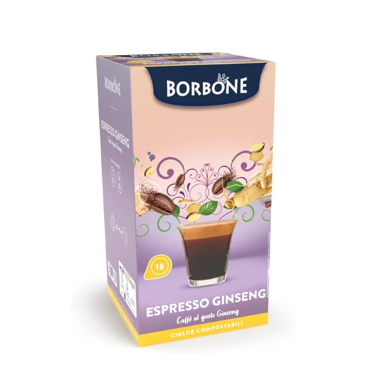 Borbone Espresso Ginseng monodoze ESE 18 buc