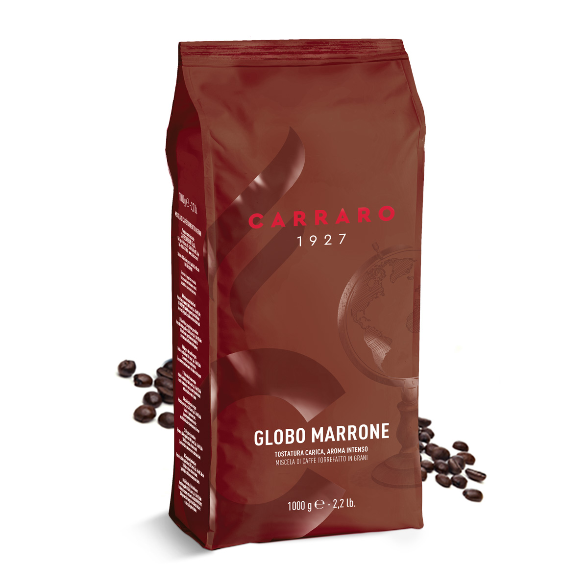 Carraro Globo Marrone cafea boabe 1 kg