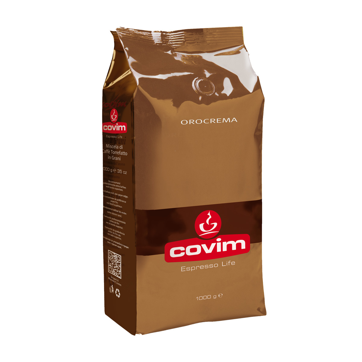 Covim Orocrema cafea boabe 1 kg