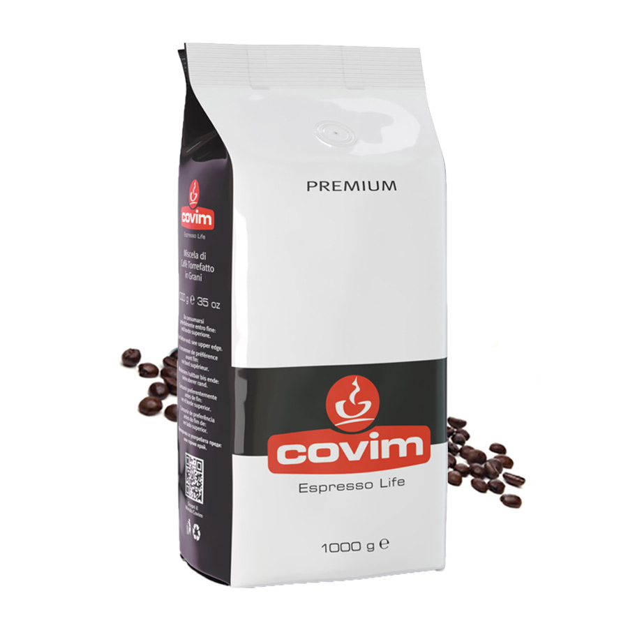 Covim Premium cafea boabe 1 kg