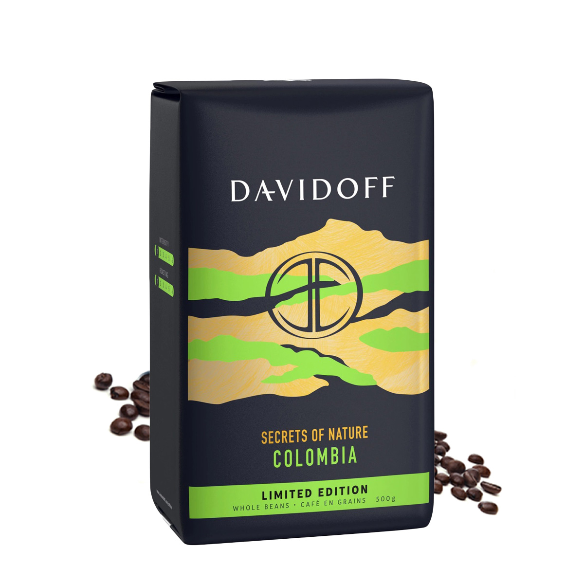 Cafea boabe davidoff colombia secrets of nature 500g