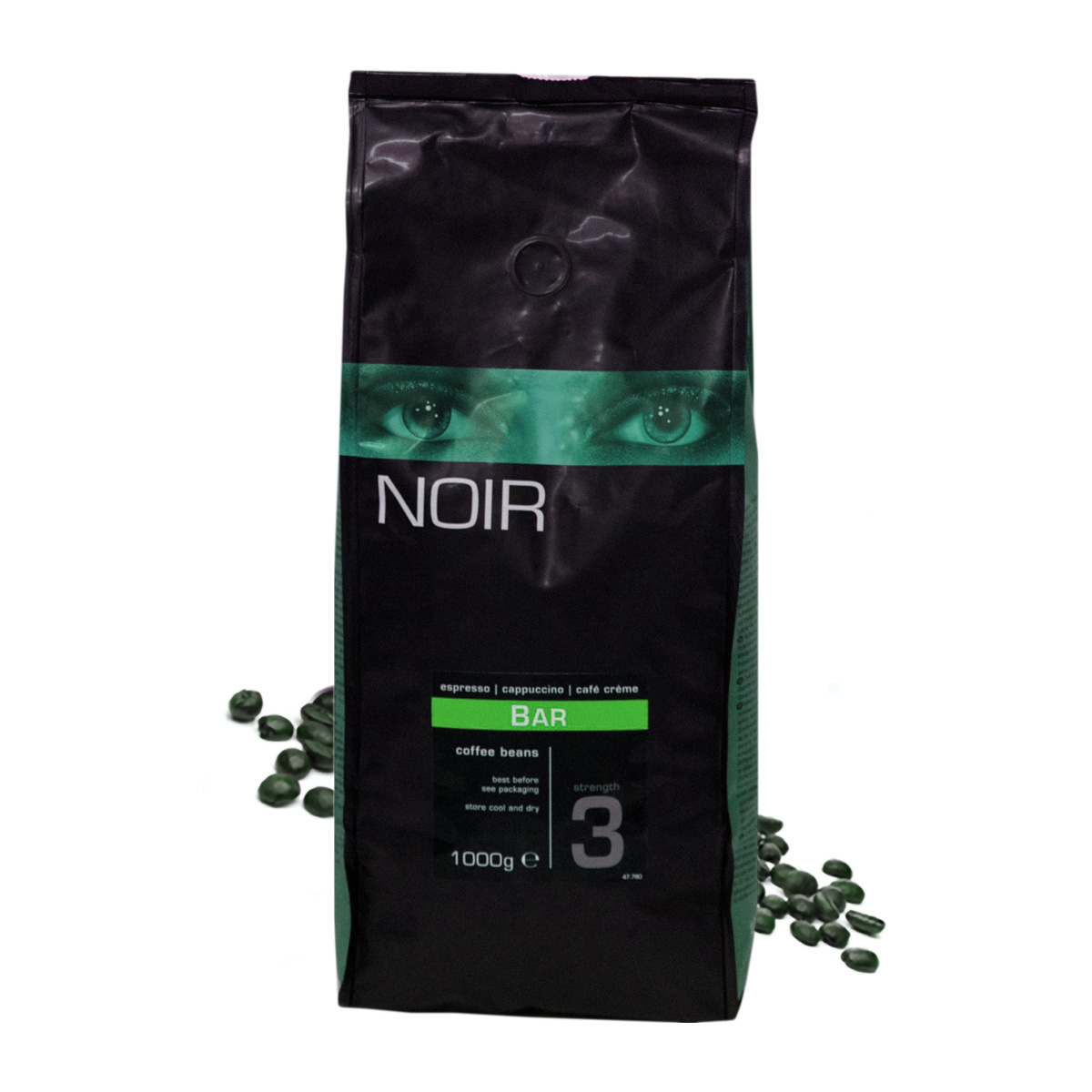 ICS Noir Bar cafea boabe 1 kg