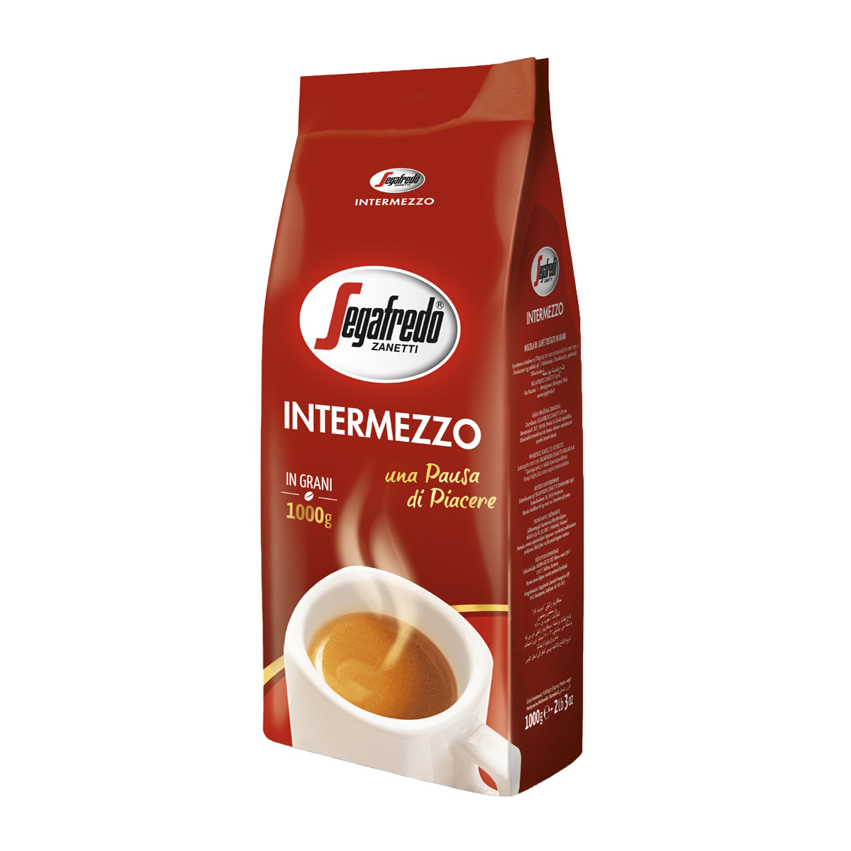 cafea boabe segafredo intermezzo 2 Cafea Segafredo 250