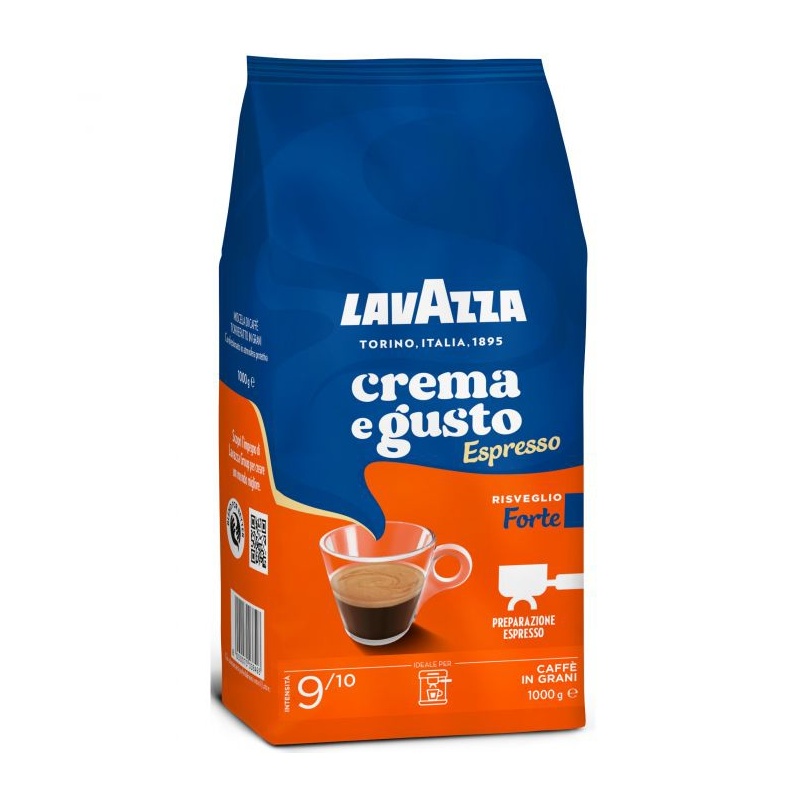 Lavazza Crema e Gusto FORTE cafea boabe 1kg