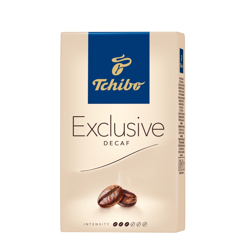 cafea macinata tchibo exclusive decaf 250g Cafea Tchibo Capsule Fara Cofeina