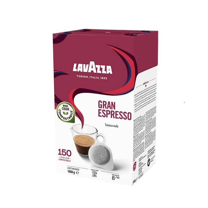 Lavazza Gran Espresso monodoze cafea ESE 150 buc