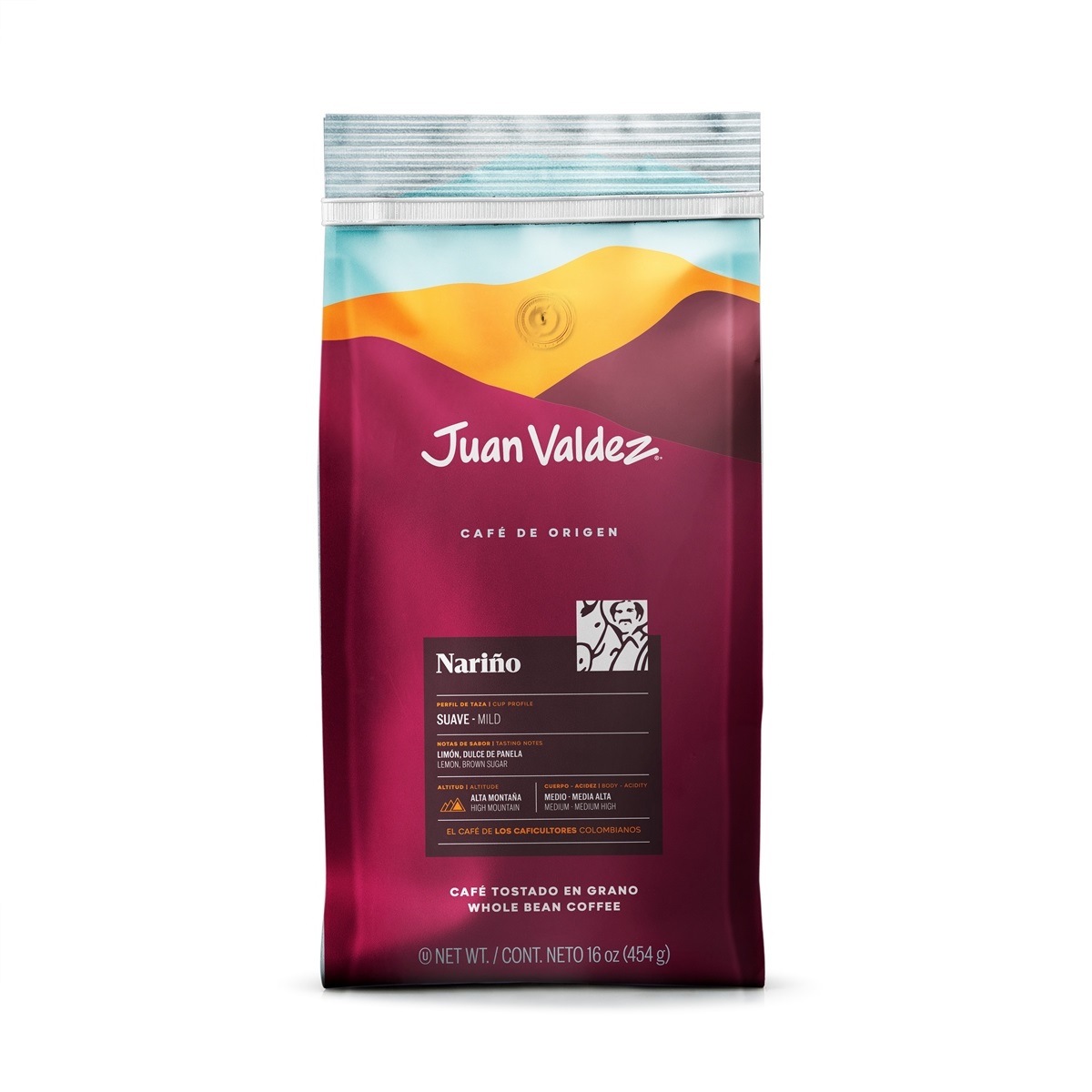 Juan Valdez Narino cafea boabe de origine 454g