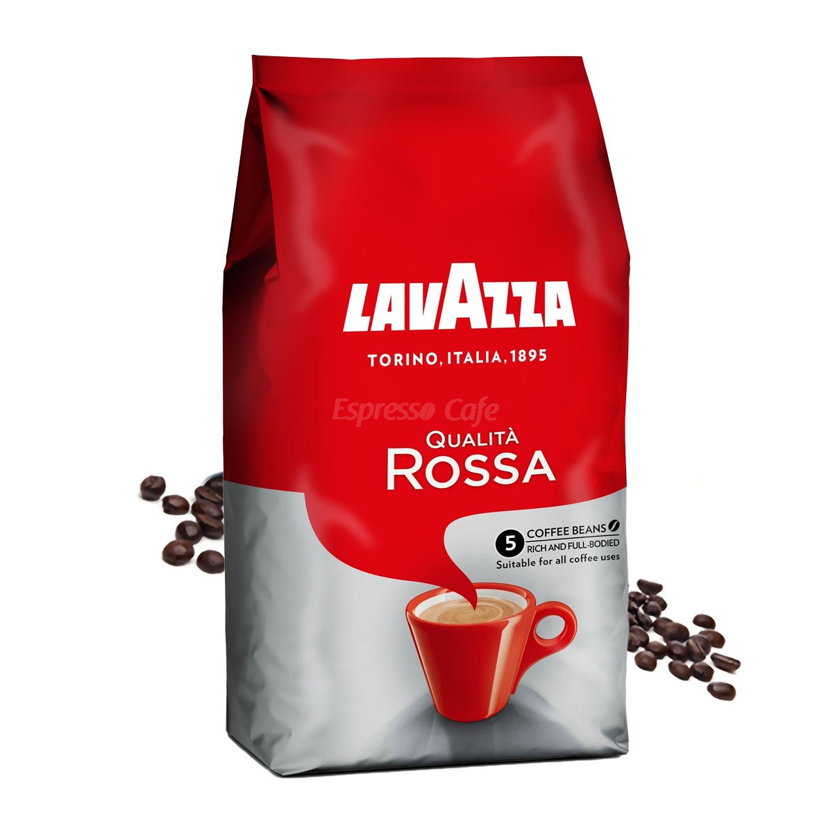 Lavazza Qualita Rossa cafea boabe 1 kg