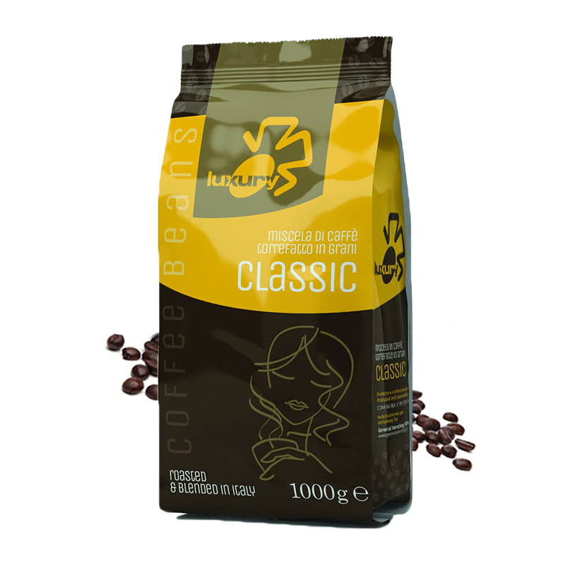 Luxury classic cafea boabe 1kg