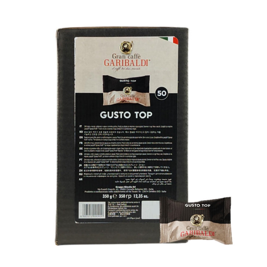 Garibaldi Gusto Top capsule compatibile Espresso Point 50 buc