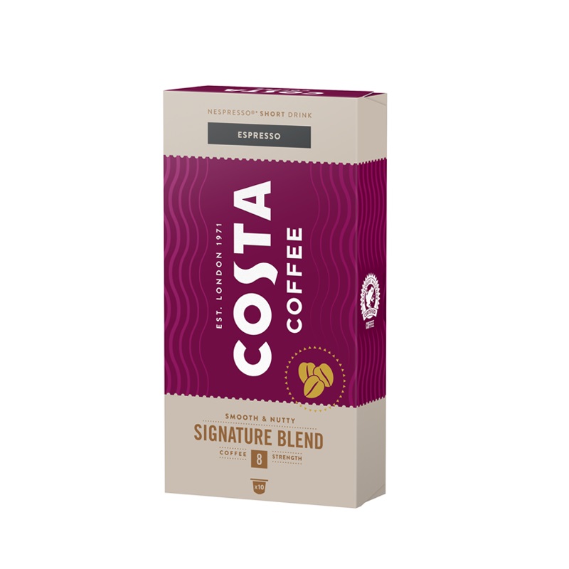 Capsule cafea costa signature blend compatibile nespresso 10 buc