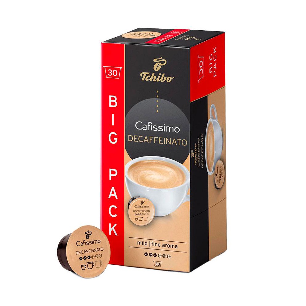 Capsule cafea Tchibo Cafissimo Decaffeinato BIG PACK 30 buc