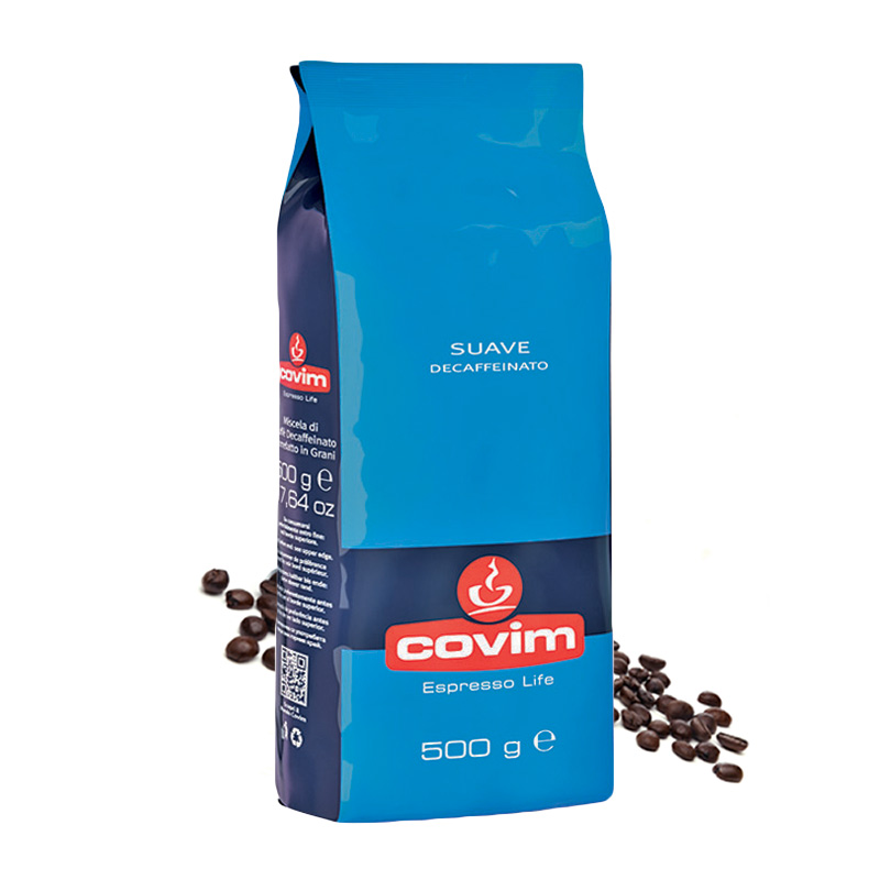 Covim Suave Decaffeinato cafea boabe 500g