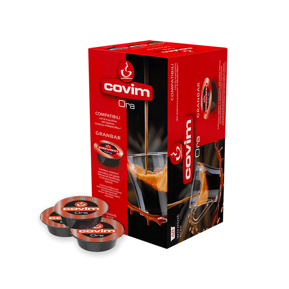 covim ora granbar capsule compatibile a modo mio 48 buc Capsule Compatibile Espressor Beanz