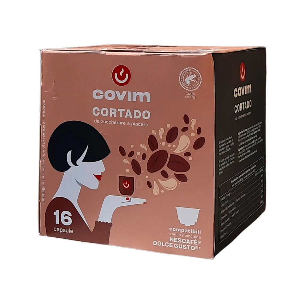 Covim Cortado capsule compatibile Dolce Gusto 16 buc
