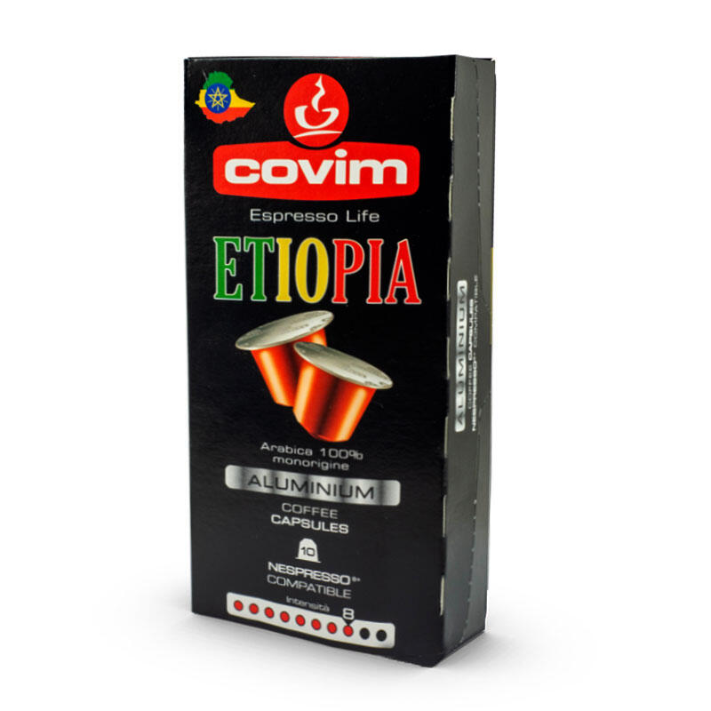Covim Etiopia capsule compatibile Nespresso 10 buc