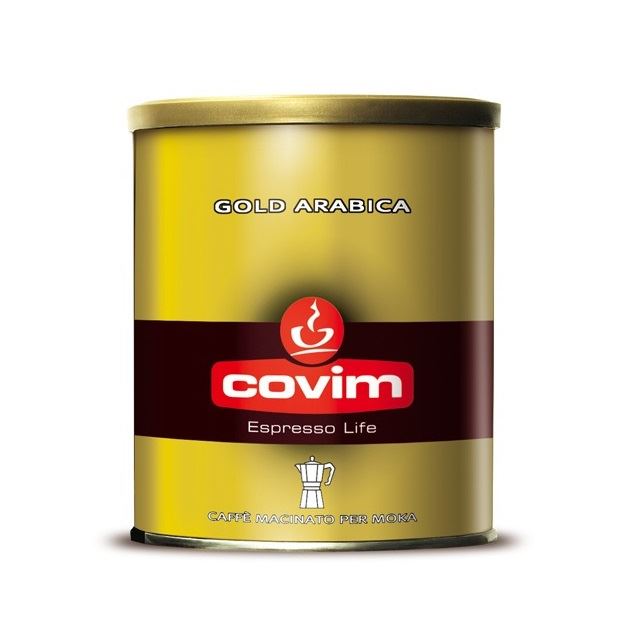 Covim Gold Arabica cafea macinata cutie 250gr