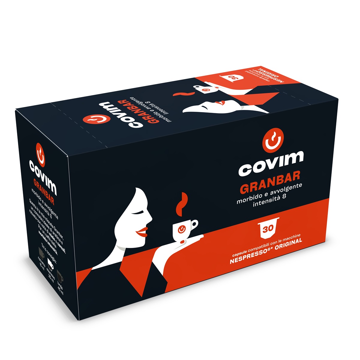 Covim Granbar capsule compatibile Nespresso 30 buc