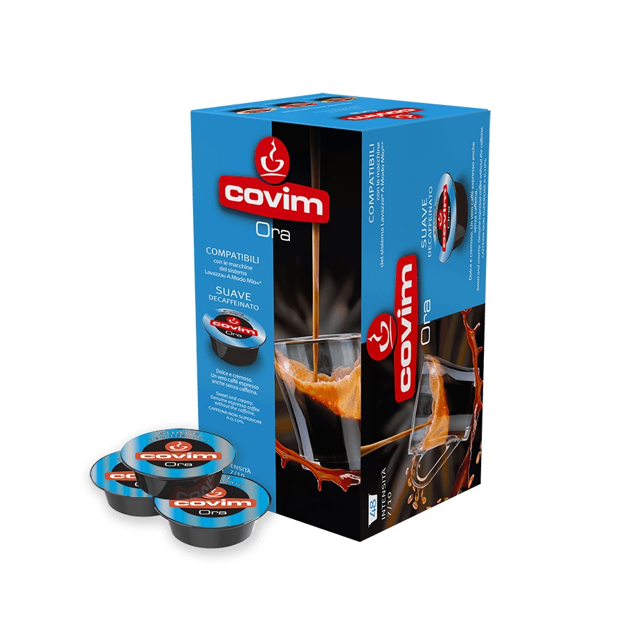 Covim Ora Suave Decaf capsule compatibile A Modo Mio 48 buc