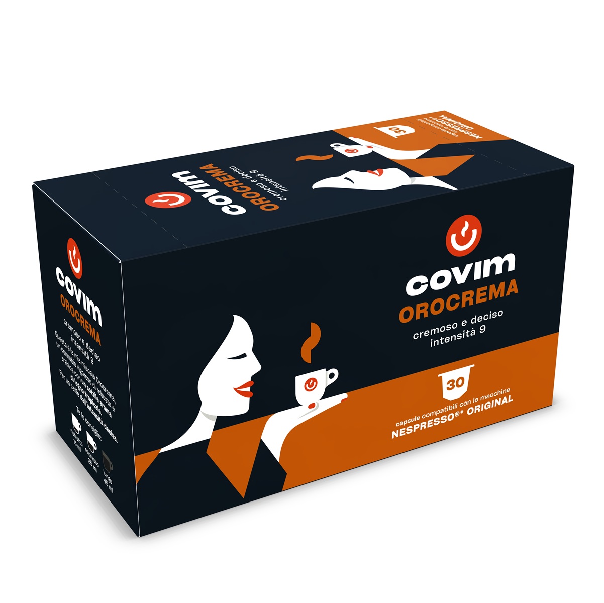 Covim Orocrema capsule compatibile Nespresso 30 buc