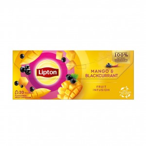 Lipton Mango-Blackcurrant ceai plic 20 buc