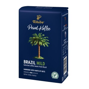 Tchibo Privat Kaffee Brazil Mild cafea boabe 500g