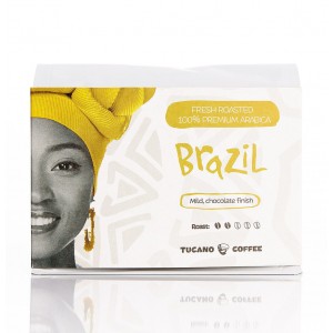 Tucano Coffee Brazil cafea boabe 200g
