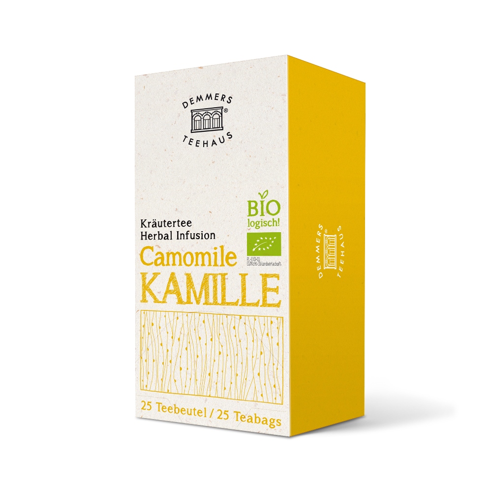 Demmers camomile bio quick-t ceai de musetel cutie 25 plicuri