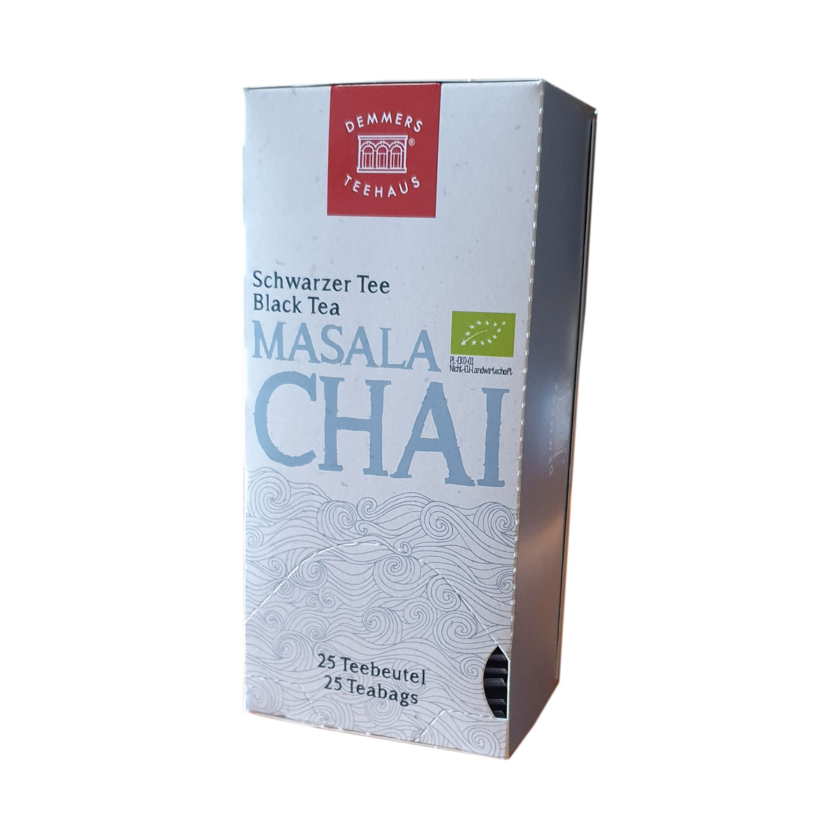Demmers masala chai bio quick-t ceai negru cutie 25 plic
