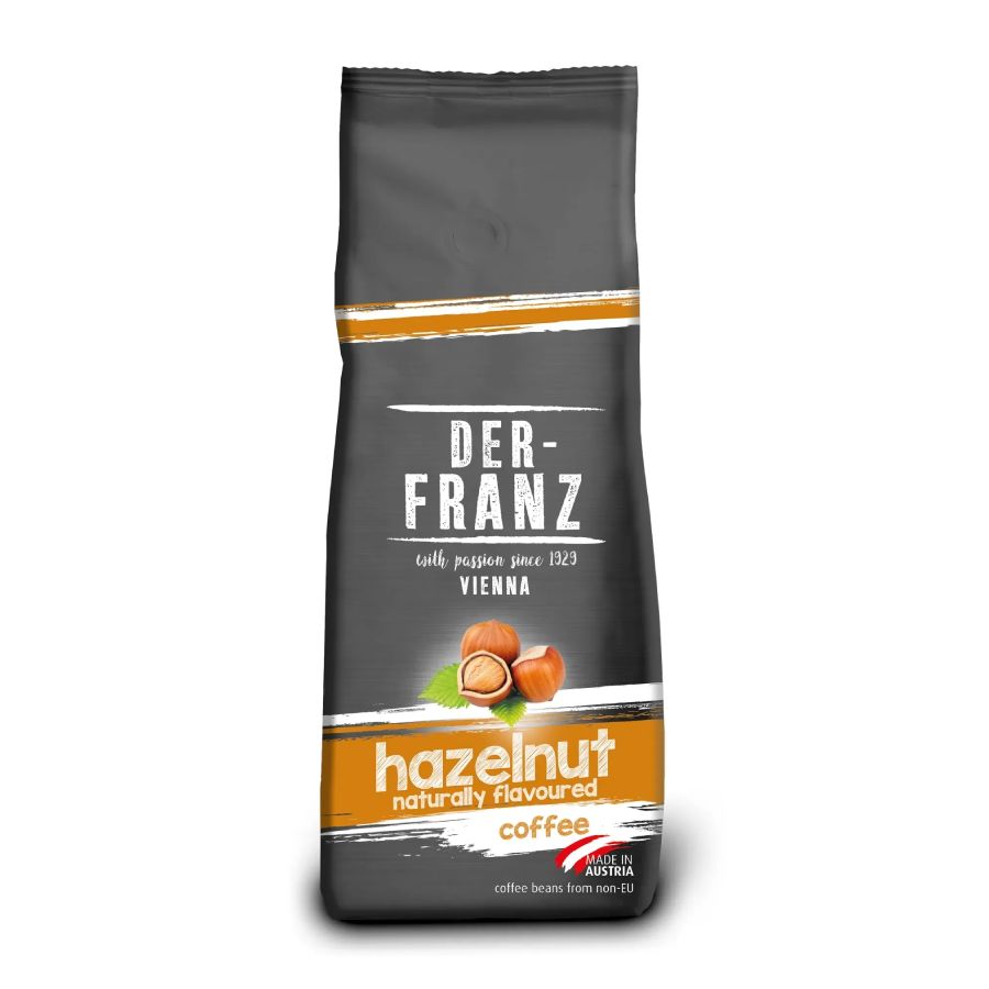 Der-Franz Hazelnut cafea boabe cu aroma de alune 500g