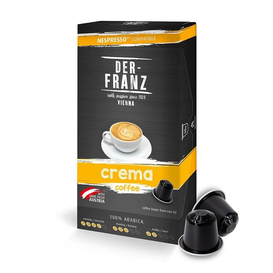 Der-Franz Crema capsule compatibile Nespresso 10 buc