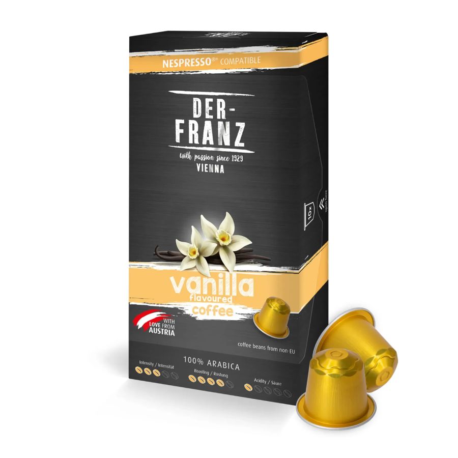Der-Franz Vanilie capsule compatibile Nespresso 10 buc
