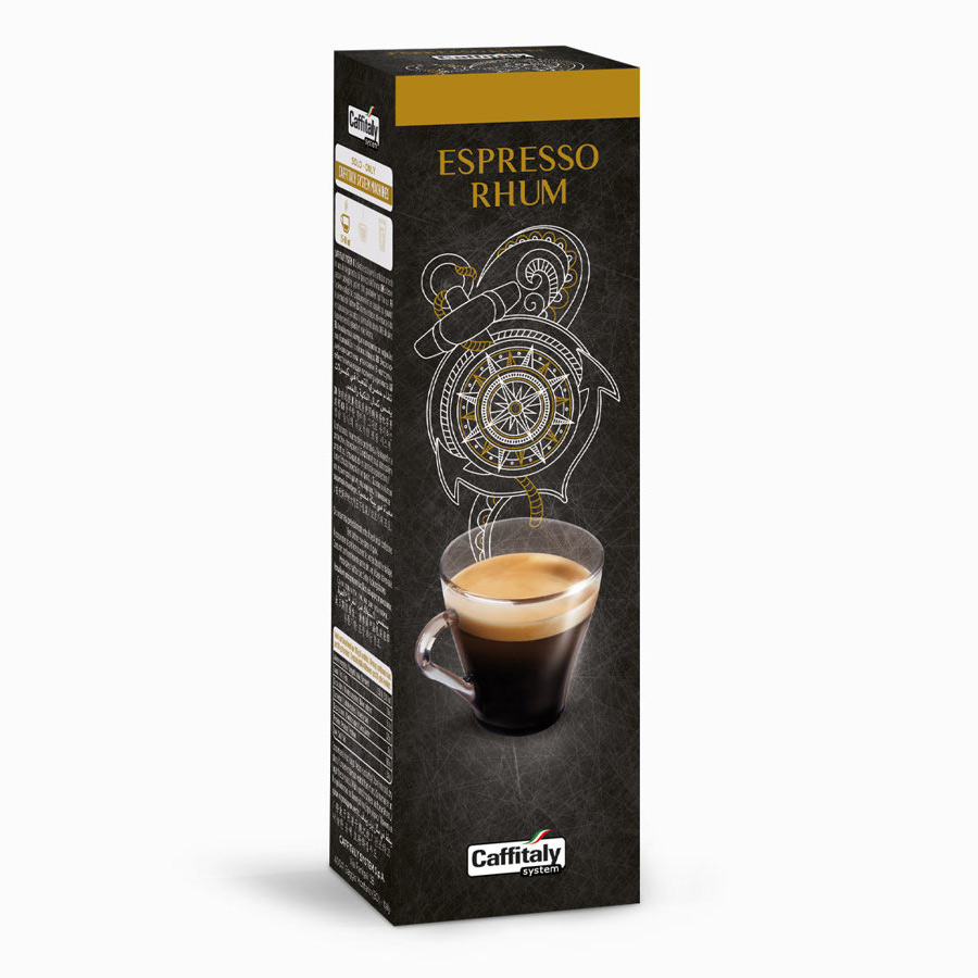 E-Caffe Espresso Rhum capsule 10 buc