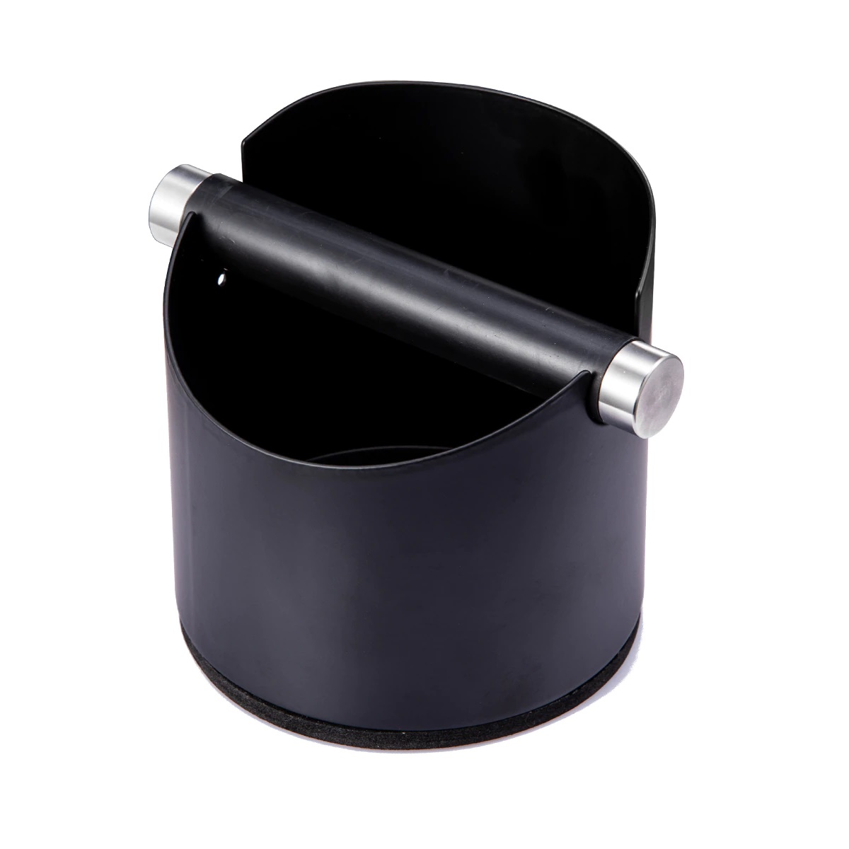 Edream tanc de zat, negru, rotund, din inox