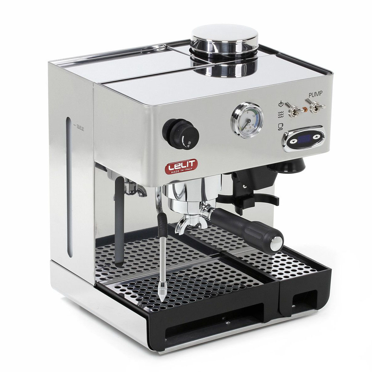 Espressor manual Lelit PL 42 TEMD, 1000 W, 2.7 L, 15 bar, rasnita, manometru, PID