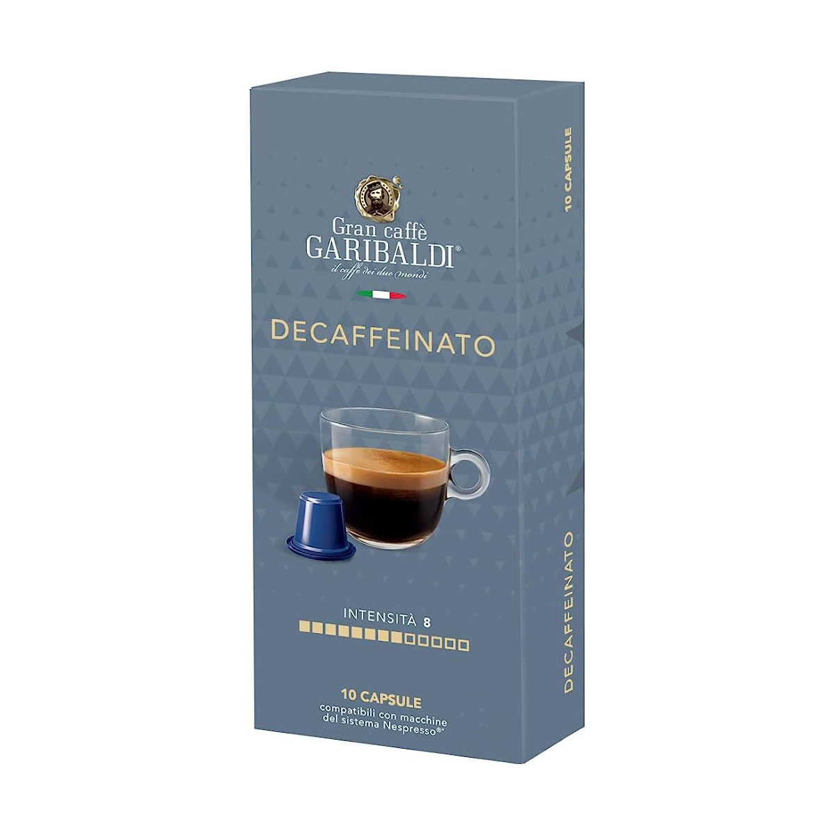 Garibaldi Decaffeinato capsule compatibile Nespresso 10 buc