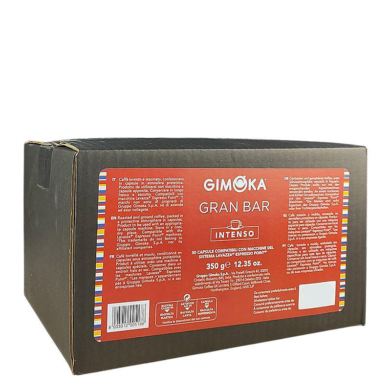 Gimoka Gran Bar Intenso capsule compatibile Point 50 buc