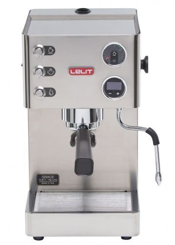 Espressor manual Lelit VIP PL 81T, 1000 W, 2.7 L, 15 bar, manometru, PID