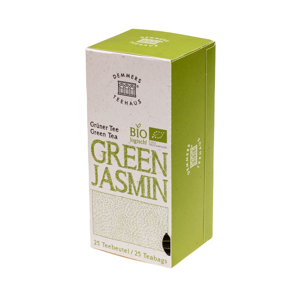 Demmers Green Jasmin Bio Quick-T ceai verde cutie 25 plic