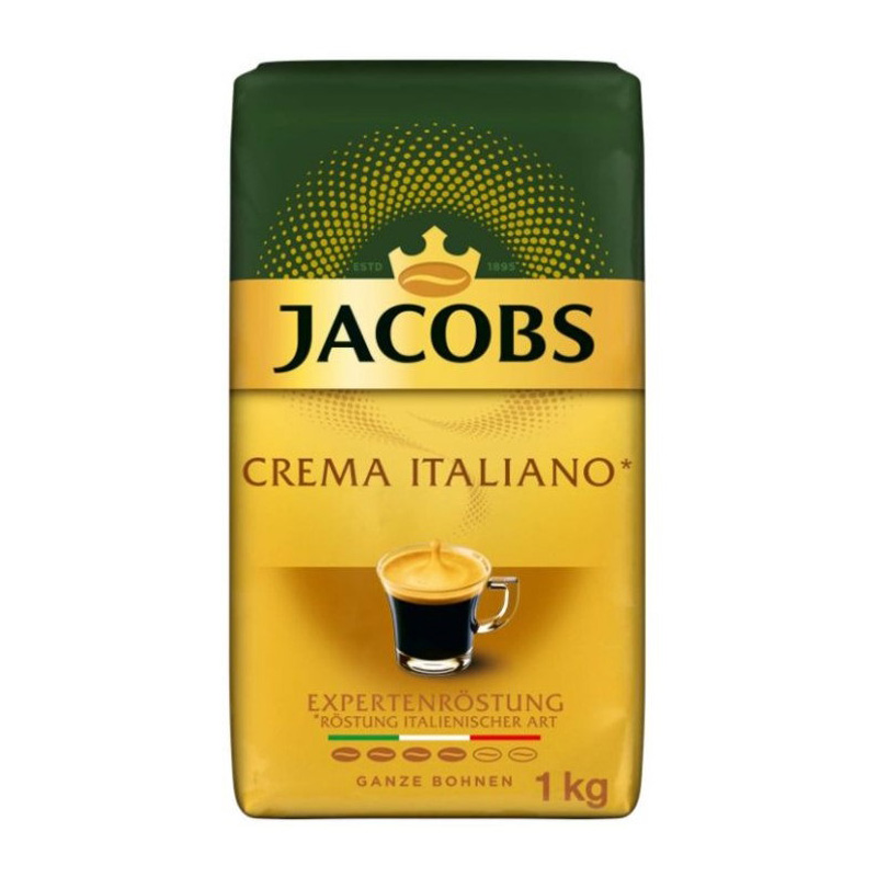 jacobs expert crema italiano 1 Cafea Boabe Costa 1 Kg