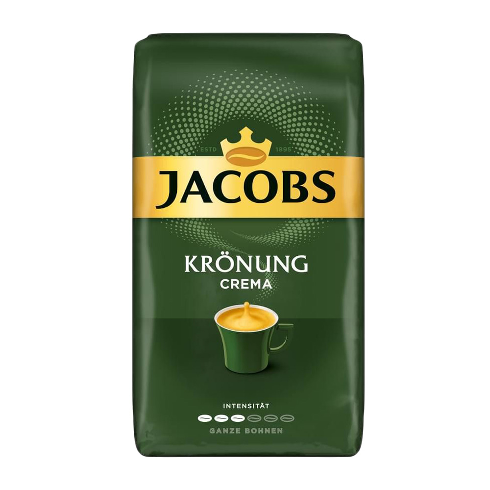 jacobs kronung crema cafea boabe 1 kg 2 Cafea Solubila Jacobs Kronung