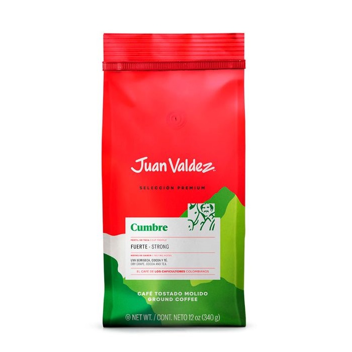 Juan Valdez Cumbre cafea boabe 454g