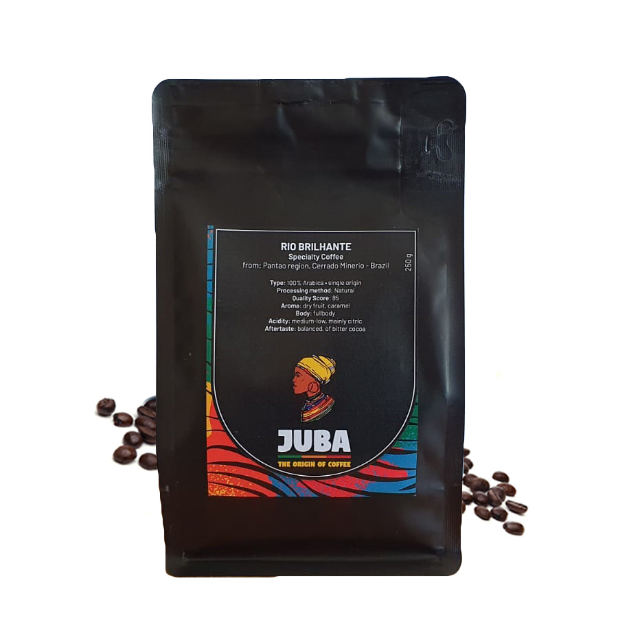 Juba Rio Brilhante Brazil cafea de specialitate 250g