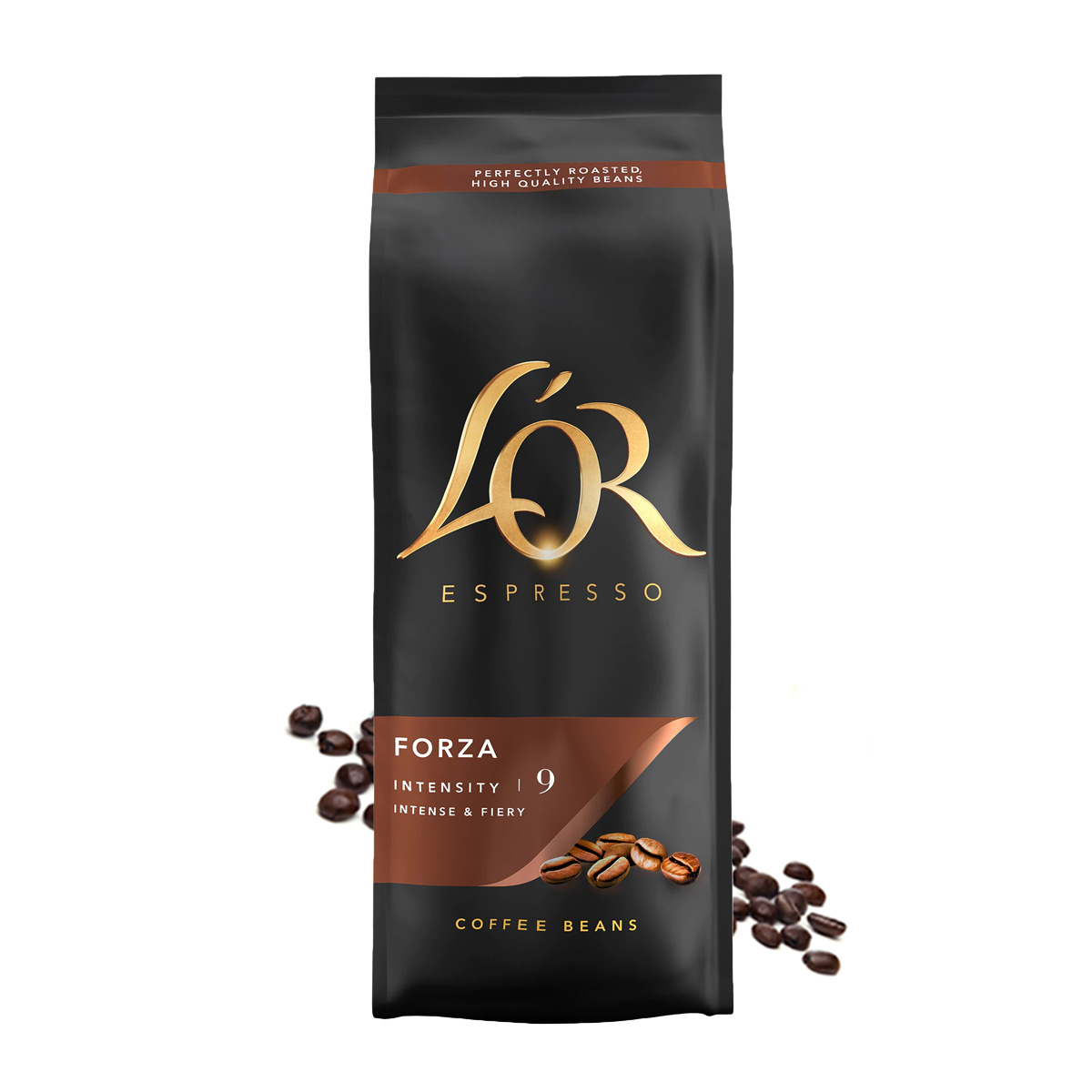 Cafea l'or espresso forza boabe 500g
