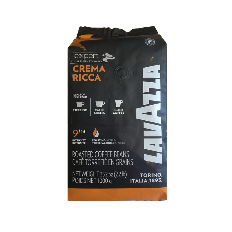 lavazza expert crema ricca cafea boabe 1kg Cafea Lavazza Boabe Profesionala