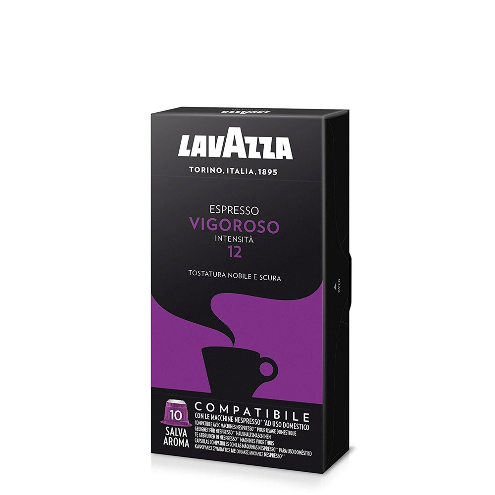 Lavazza Vigoroso capsule compatibile Nespresso 10 buc